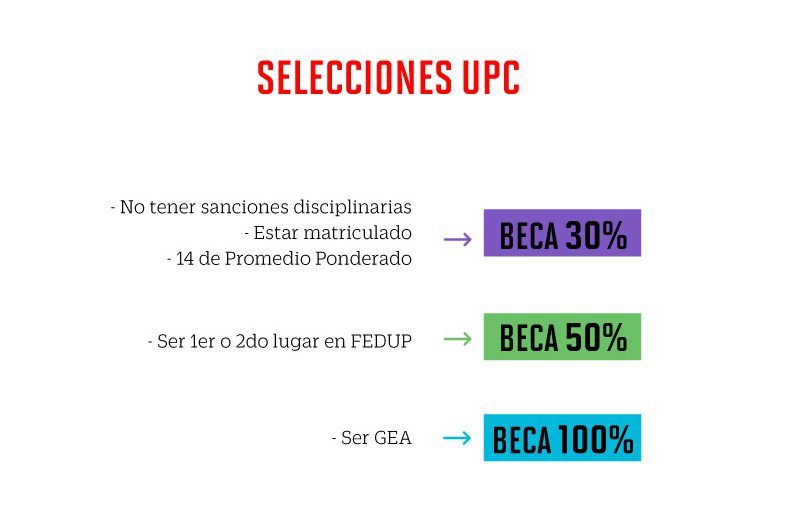 Becas Upc Selecciones Upc
