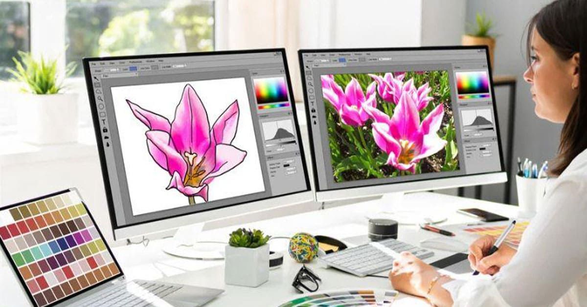 Estudiante de dise&ntilde;o grafico upc
