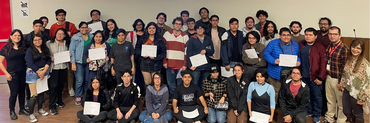 Participantes del evento Game Jam UPC